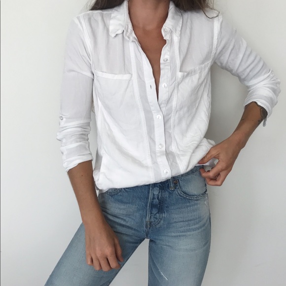 Forever 21 Tops - Long lightweight button-down
